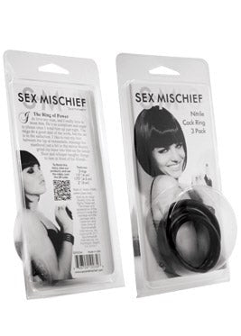 Sex & Mischief Nitrile Cock Ring - Cock Rings