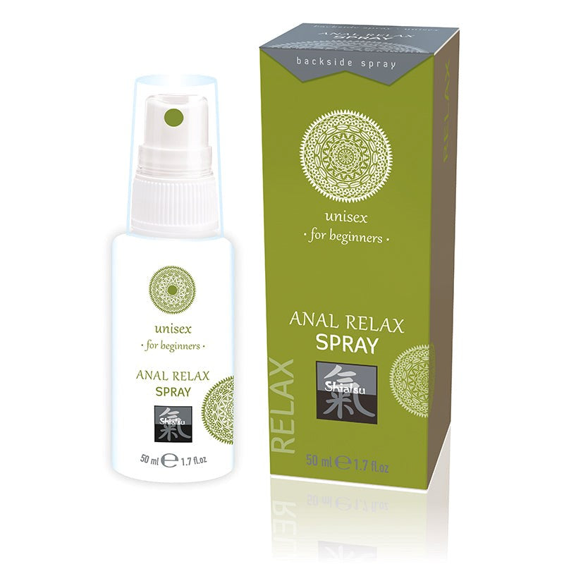 SHIATSU Beginner Anal Relax Spray - 50ml Water Based Lubes