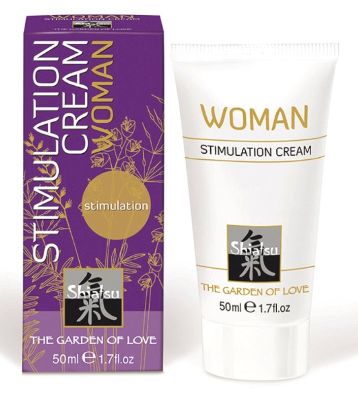 Shiatsu Women Stimulation Cream 50ml Delay and Excite Sprays