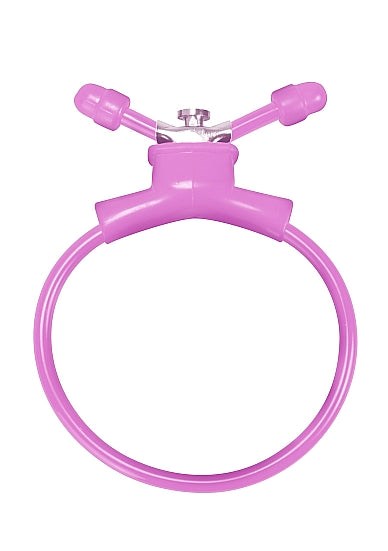 SHOTS Adjustable Cock Ring in Pink - Cock Rings
