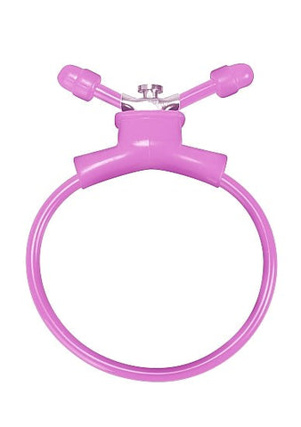 SHOTS Adjustable Cock Ring in Pink - Cock Rings