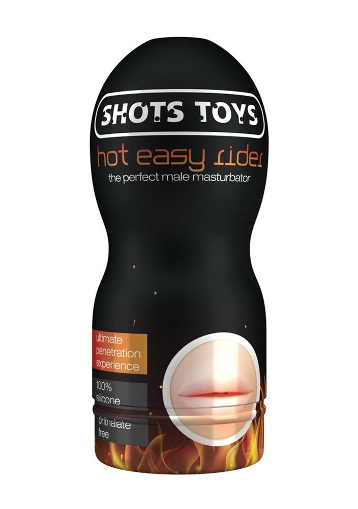 Shots Toys Easy Rider Hot Masturbator Mouth Masturbators and Strokers