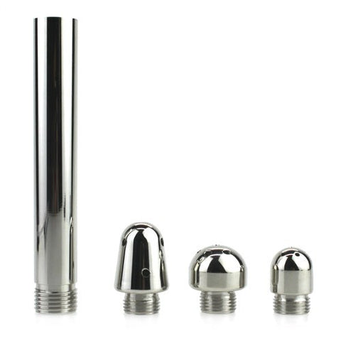 Shower Enema Water Nozzle 3 Style Plug Head - Enemas and Douches