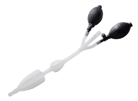 Customizable Pleasure Enhancer - Silicone Anal Catheter by XR Brands - Anal Cleansing