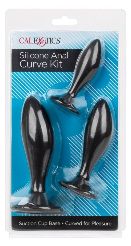 Silicone Anal Curve Kit Butt Plugs