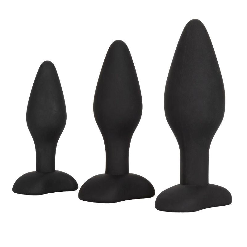 Silicone Anal Exerciser Kit Butt Plugs