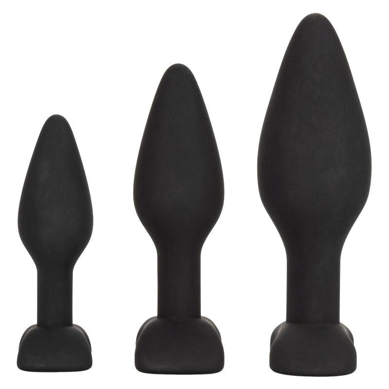 Silicone Anal Exerciser Kit Butt Plugs