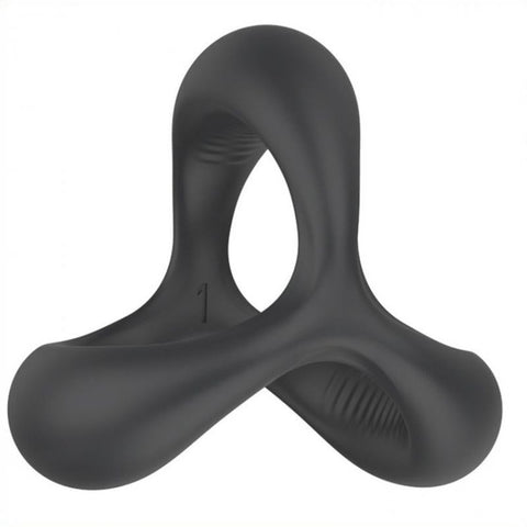 Silicone Cock & Ball Stretcher Sling - Cock Rings
