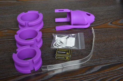 Silicone Cock Cage - Male Chastity