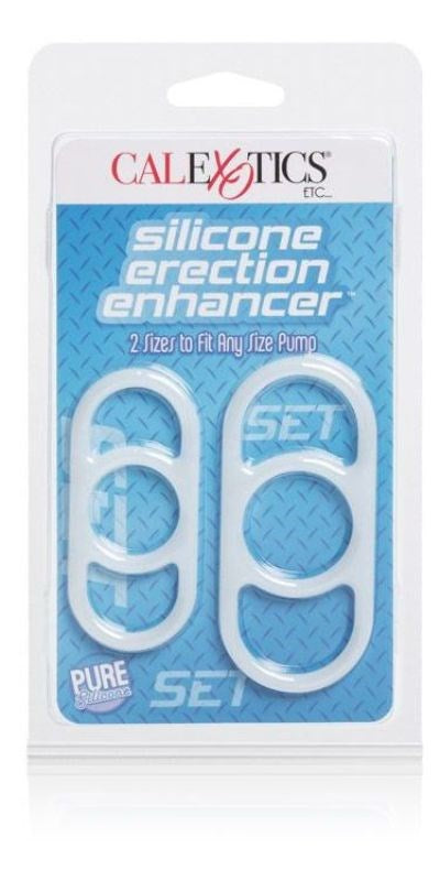 Silicone Erection Enhancer Set Pumps, Extenders and Sleeves