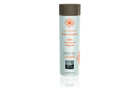 Hot Production SHIATSU Luxury Edible Body Massage Oil 75 ml - Massage Oils and Lubricants