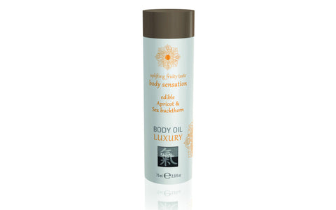 Hot Production SHIATSU Luxury Edible Body Massage Oil 75 ml - Massage Oils and Lubricants