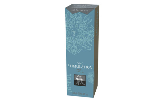 Shiatsu Clitoral Stimulation Gel Mint 30ml - Massage Oils and Lubricants