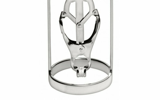 Master Series Stainless Steel Clover Clamp Nipple Stretcher Nipple and Clit Clamps