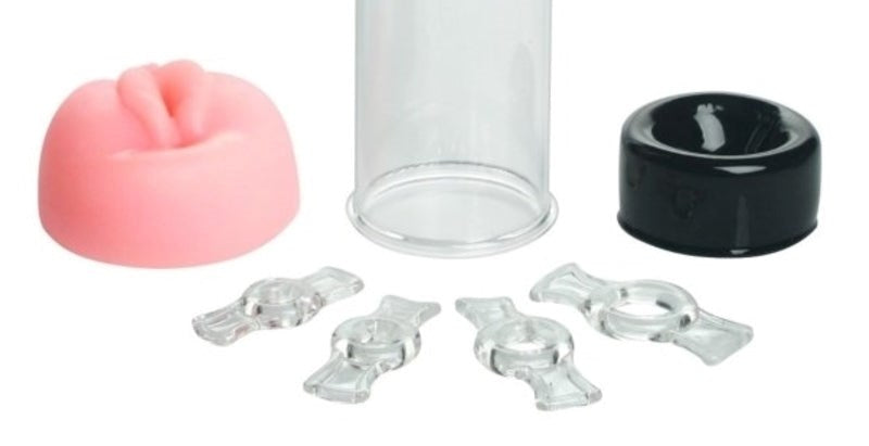 Size Matters Autoboss Pump with Vaginal Entry Sleeve Pumps, Extenders and Sleeves