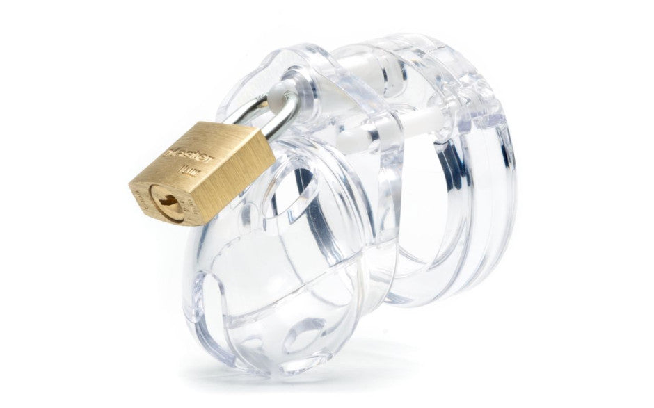 CB X Male Chastitiy Cock Cage Mini Me Clear Male Chastity