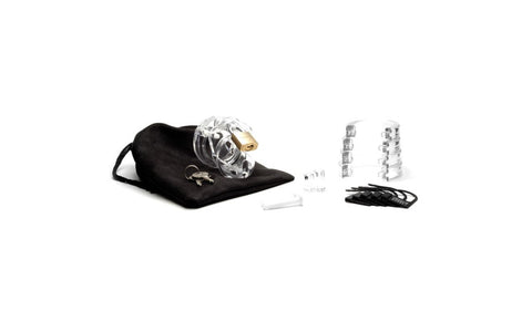 CB X Male Chastitiy Cock Cage Mini Me Clear - Male Chastity
