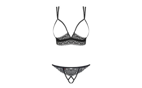 Obsessive Liferia Sexy Womens Cupless Set - Bras and Bra Sets