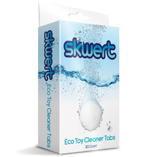 Skwert Eco-Friendly Toy Cleaning Tabs - Hassle-Free Sanitization Adult Toy Cleaner