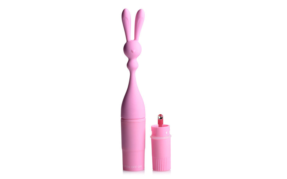 Frisky Bunny Rocket Multi Function Silicone Vibrator Personal Massagers