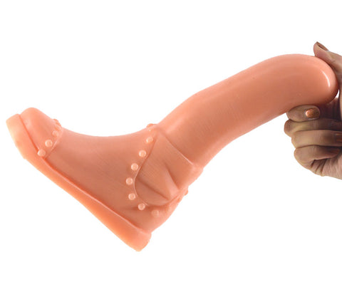 FAAK Boot Shape Realistic PVC Dildo - Realistic Dildos