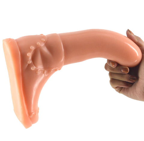 FAAK Boot Shape Realistic PVC Dildo - Realistic Dildos