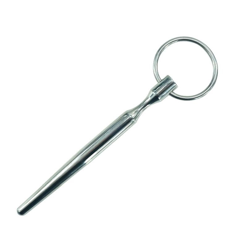 Urethral Stretching Solid Penis Plug With Glans Ring Penis Plugs