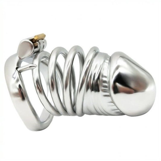 BDStyle Adjustable Stainless Steel Chastity Device - Male Chastity