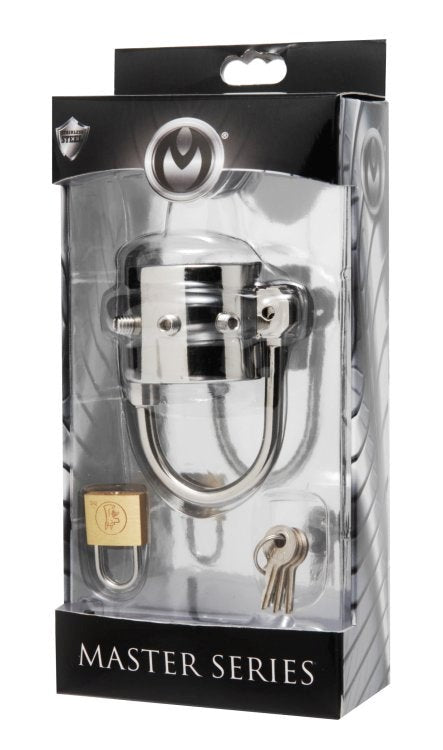 Spiked Cbt Ball Stretcher With Scrotum Separator - Cock Rings