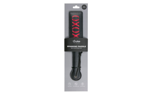 Fetish Collection XOXO BDSM Play Paddle Black - Paddles And Slappers