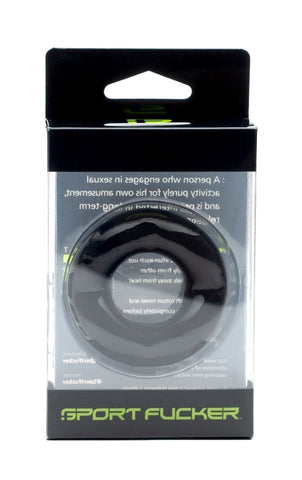 Sport Fucker Revolution Ring Black - Cock Rings