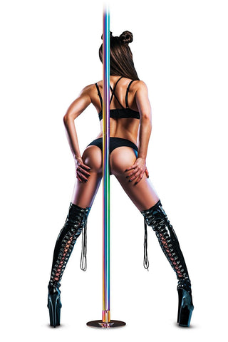Xgen Power Pole Pro Chrome Dance Pole Kit - Sex Swings And Slings
