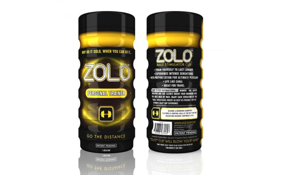Zolo Personal Trainer Mens Stroker Cup Masturbators and Strokers