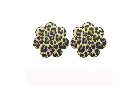 Lovetoy Leopard Sexy Nipple Pasties For Womens Twin Pack - Breast and Nipple Toys