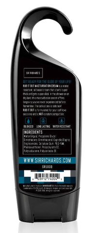 Sir Richards Soak n Stroke Rub It Out Masturbation Cream - Silicone Based Lubes