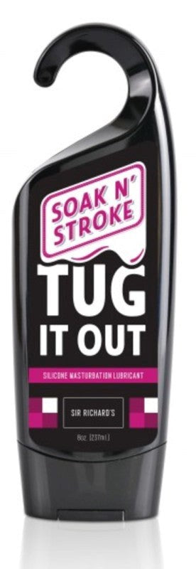 SR Soak n Stroke Tug It Out Silicone Lubricant 8 fl. oz. Default Title Silicone Based Lubes