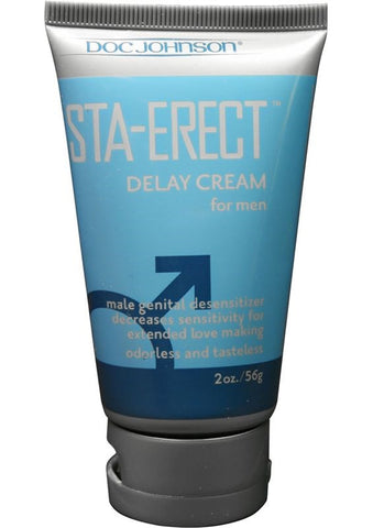 Doc Johnson Sta-Erect Sex Delay Cream For Men - Delay and Excite Sprays