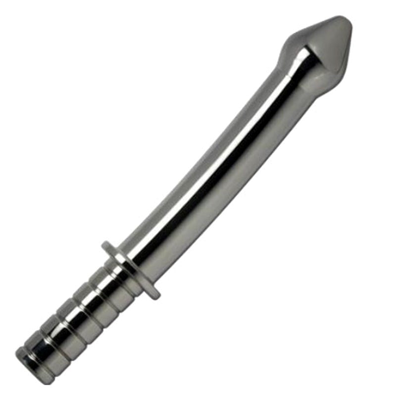 Stainless Steel Phallic Baton Dildo Anal Dildos