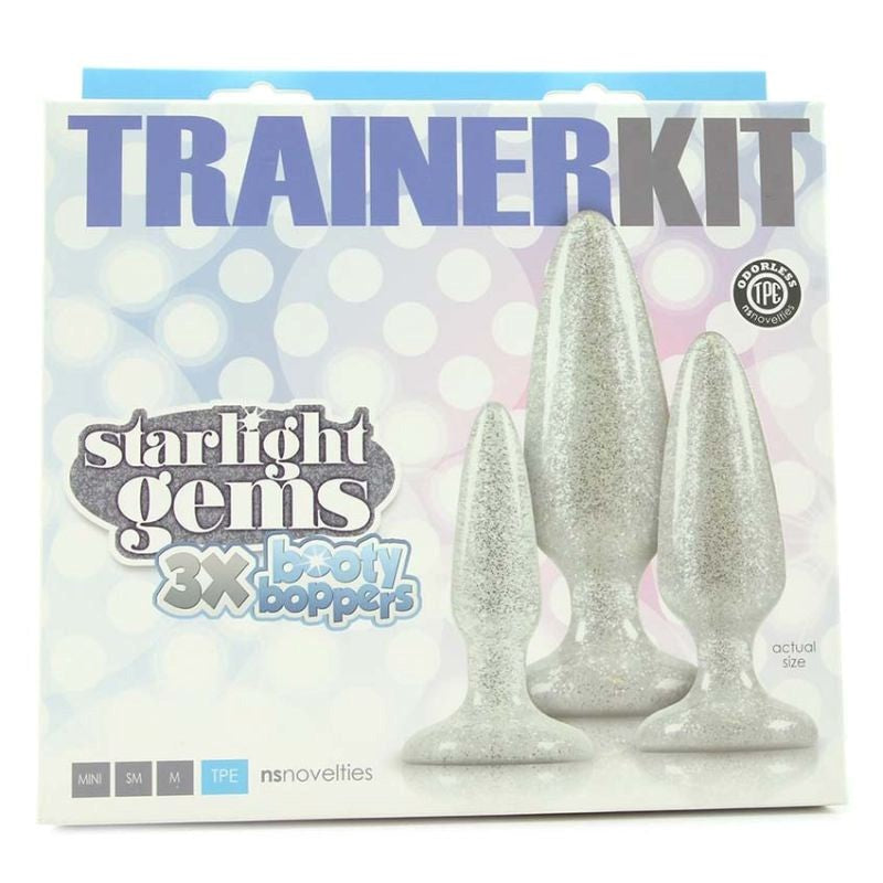 Starlight Gems Booty Boppers Trainer Kit Butt Plugs