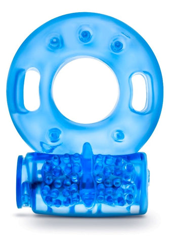 Stay Hard Vibrating Cock Rings 2 Pack Blue - Cock Rings