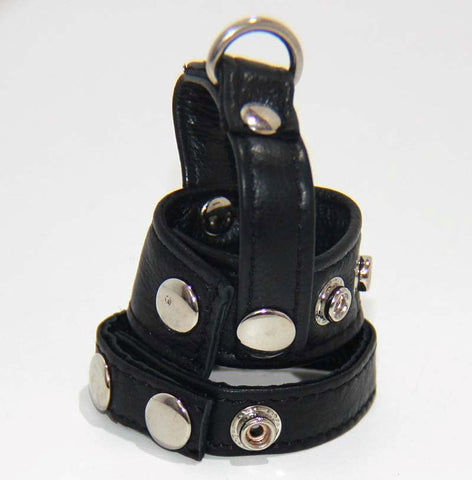 Strap-on Cock and Ball Harness - Male Chastity