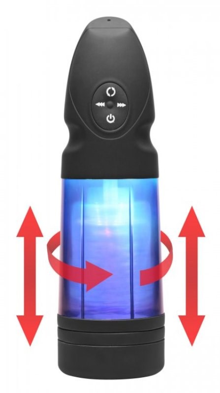 Strobe Multi Function Rechargeable Stroker Masturbators and Strokers