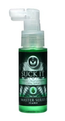 Enhance Oral Ecstasy - XR Brands Suck It Deep Throat Spray - Massage Oils and Lubricants