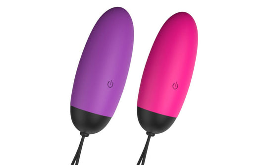 S-Hande Ada 9 Function Vibrating Love Egg Purple Love Eggs and Kegel Exercisers