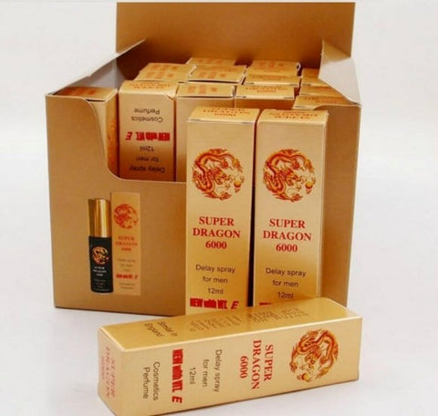 Super Dragon 6000 Male Delay Spray - Delay and Excite Sprays