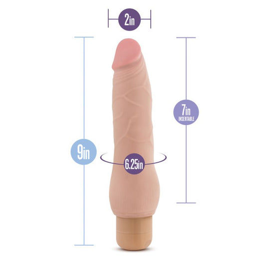 Au Naturel Fabien Vibrating Dildo - Vibrating Dildos