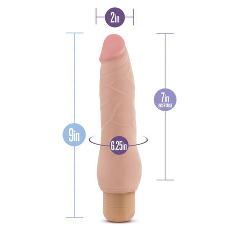 Au Naturel Fabien Vibrating Dildo - Vibrating Dildos