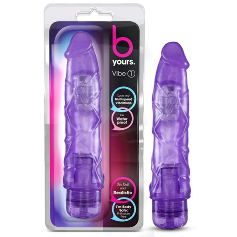 B Yours Vibe No 1 Realistic Vibrator - Vibrating Dildos