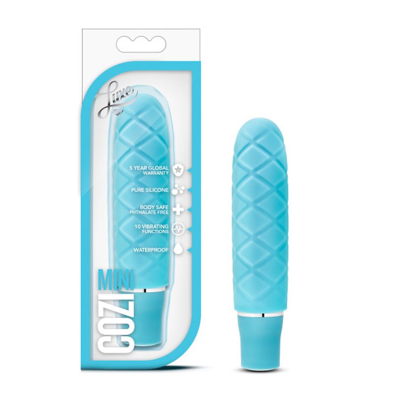 Luxe Cozi Mini 10 Functions Silicone Vibrator Personal Massagers