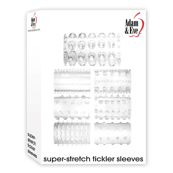 Super Stretch Tickler Sleeves by Adam & Eve Cock Rings